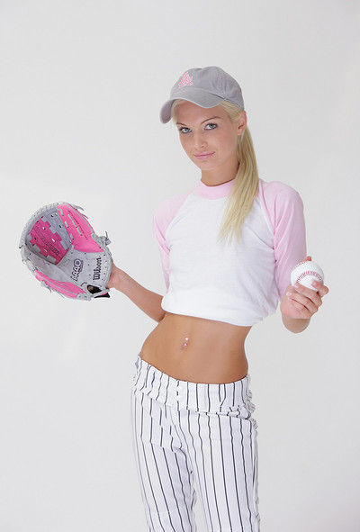 Francesca in Baseball Babe from Xart
